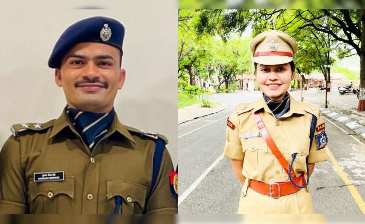 SP अंशिका वर्मा और SP केके बिश्नोई