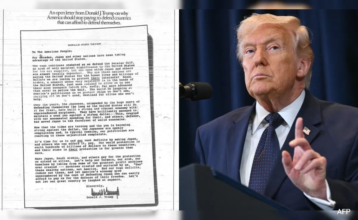 Did Trump Plan Iran War In 1987? Inside His $95,000 Newspaper Advertisement