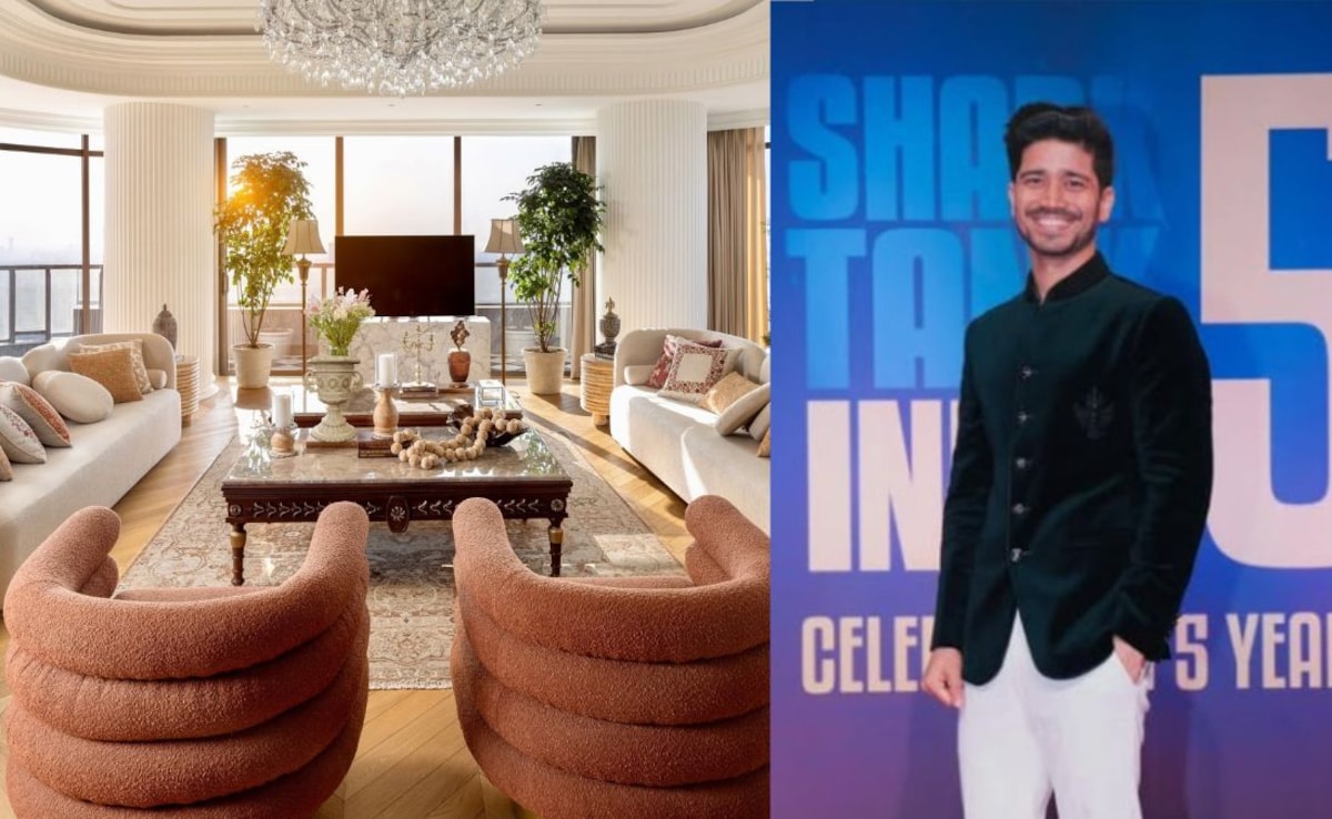 Inside <i>Shark Tank India </i>'s Azhar Iqubal's 6,500 Sq Ft Apartment In Gurgaon