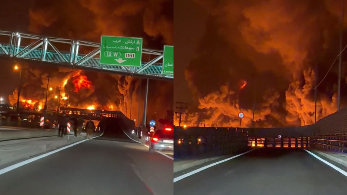 Video: Apocalyptic Scenes In Tehran After Overnight Israeli Onslaught