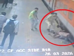 जांबाज जवान: जान की परवाह किए बिना यात्री की जान बचाई, मथुरा जंक्शन पर चलती ट्रेन से गिर गया था शख्स