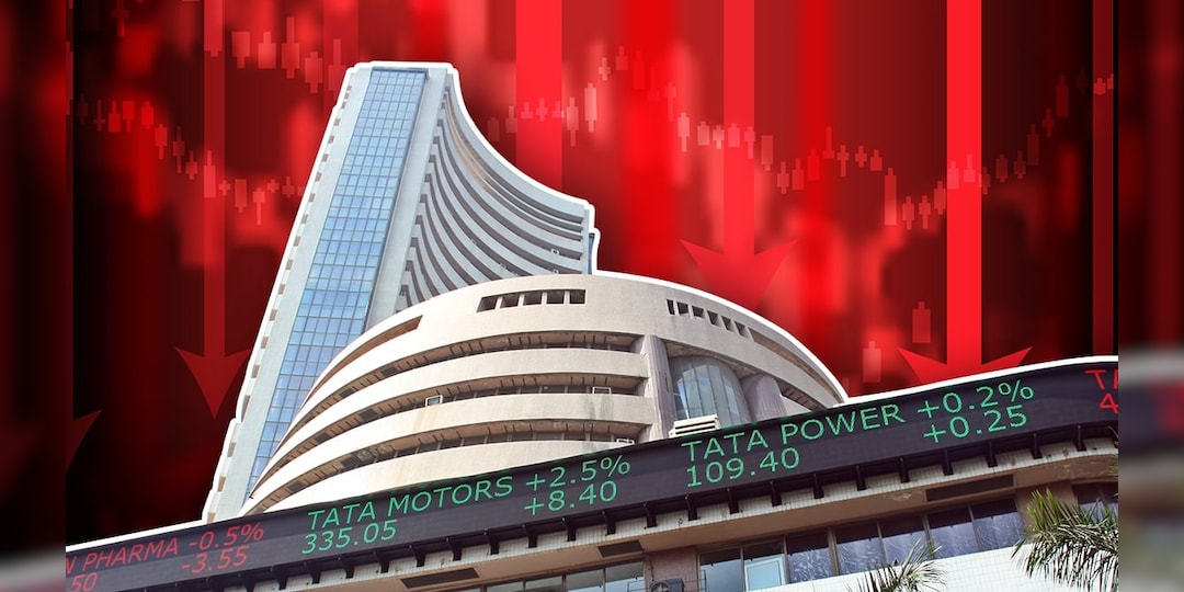 Stock Market Crash News Today Updates: Nifty Below 22.500, Sensex Falls Nearly 1,200 Points; HDFC Bank, Axis Bank Top Losers