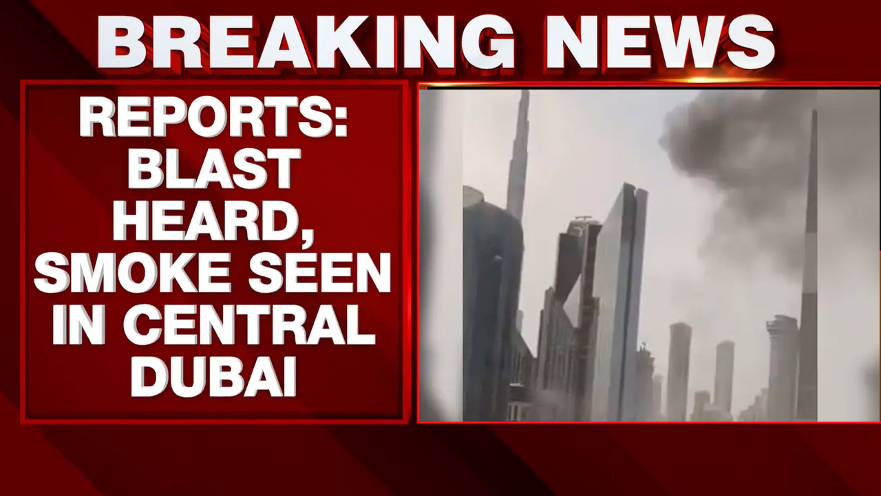 Fresh Explosions In Central Dubai, Black Smoke Seen Above Buildings