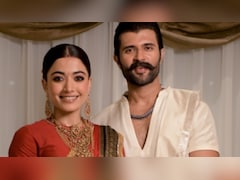 Rashmika And Vijay Share Romantic Moments At Hyderabad Reception