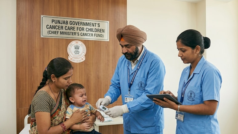 Punjab Government To Help Children With Cancer Access Care In Other States