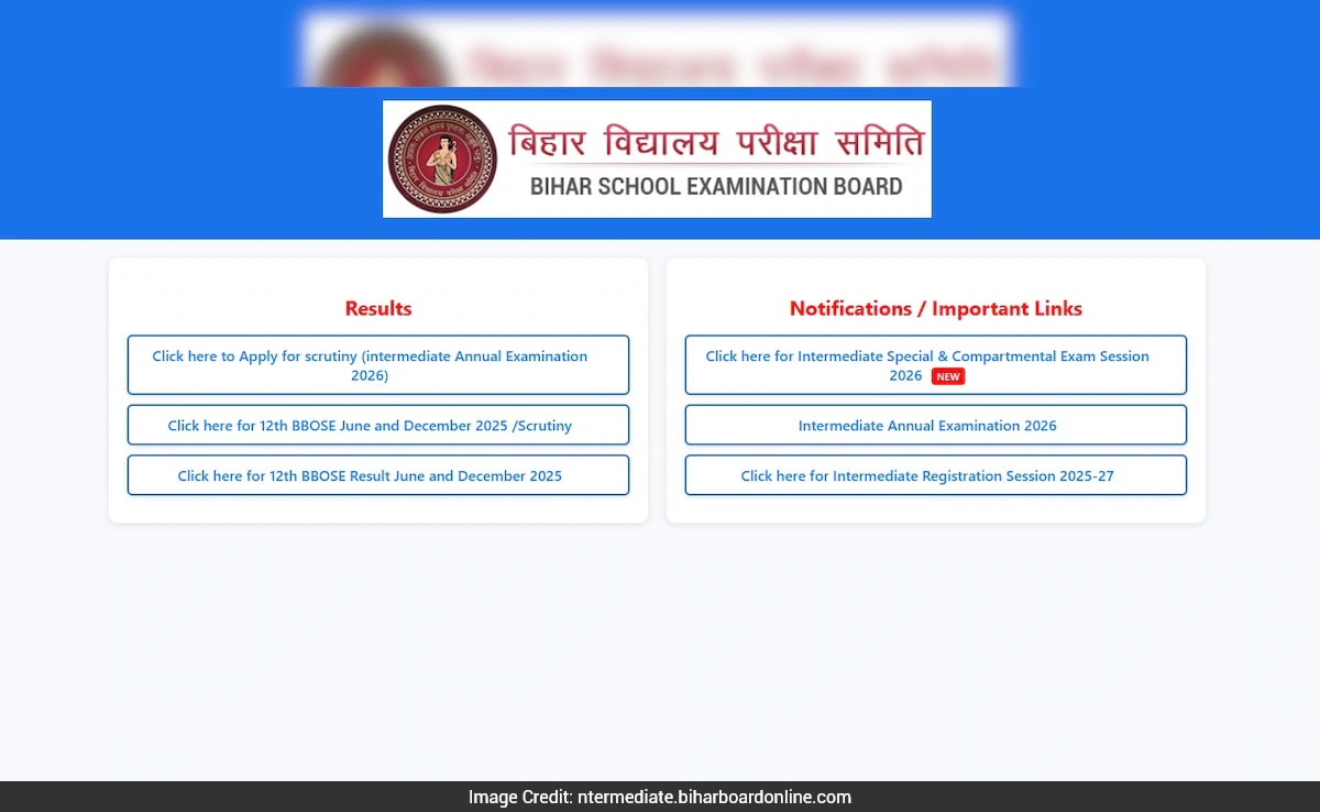 Bihar BSEB Class 10 Matric Result 2026: Official Websites, Direct Link To Download Here