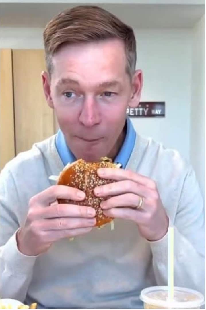 Burger King And Wendy's Can't Resist Teasing McDonald's CEO About How He Eats A Burger