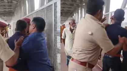 VIDEO: शराब के खेप पकड़ने गई उत्पाद विभाग और रेल GRP आपस में भिड़ी, कटिहार स्टेशन पर ही चलने लगा मल्ल युद्ध