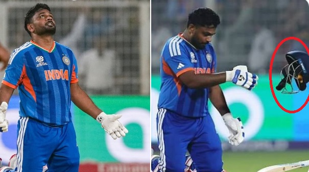 संजू सैमसन के खिलाफ ICC लेगा एक्शन? जीत के बाद फेंका था हेलमेट