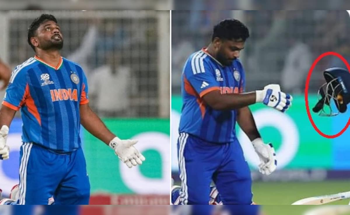 Sanju Samson: भारत को सेमीफाइनल में पहुंचाते ही संजू सैमसन से हो गई गलती, जश्न मनाते समय फेंका हेलमेट, ICC देगी सजा ?