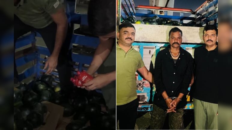 तरबूज में तस्करी! गुजरात में चोरी-छिपे शराब का जखीरा ले जा रहे थे आरोपी, क्राइम ब्रांच ने पकड़ा