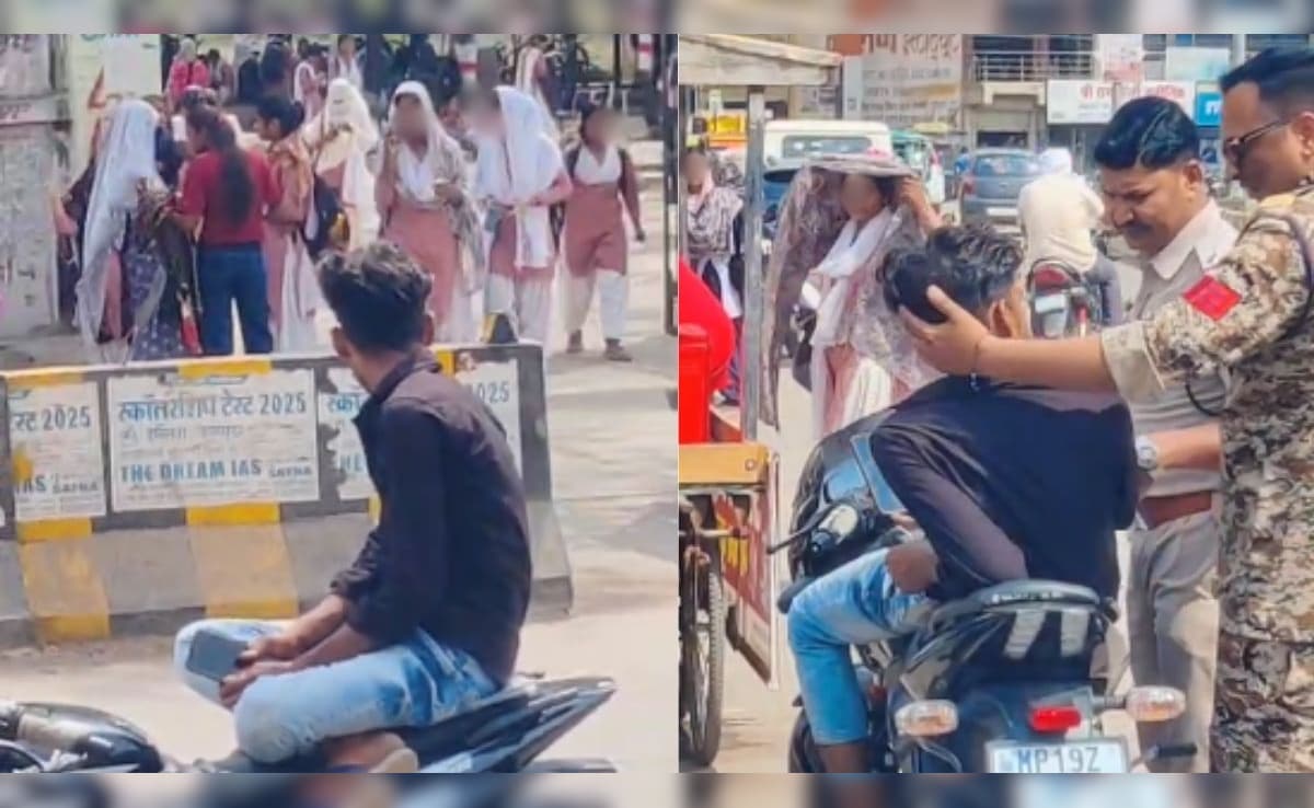 बाइक पर बैठ गर्ल्स कॉलेज के सामने हीरोगिरी, वीडियो वायरल होते ही सतना पुलिस ने दबोचा