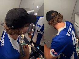 Watch: Passenger Turns Aircraft Toilet Into Mini Gym, Finishes 5.5 km Run Mid-Air