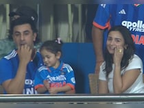 Raha Takes Centre-Stage As Ranbir Kapoor, Alia Bhatt Attend India vs England T20 World Cup Semifinal