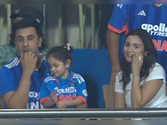 Raha Takes Centre-Stage As Ranbir Kapoor, Alia Bhatt Attend India vs England T20 World Cup Semifinal