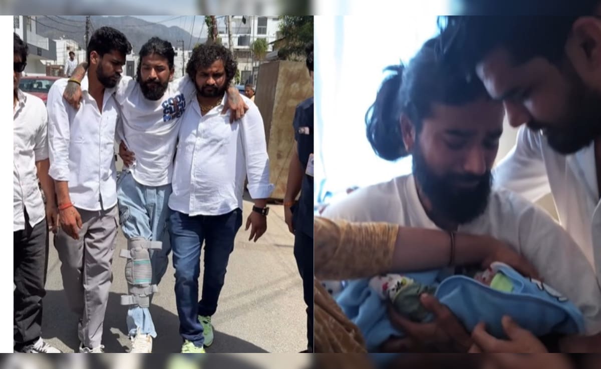 UK 07 राइडर बेटे को गोद में लेकर हुए इमोशनल, चेहरा देख फूट-फूट कर रोए, कहा- मेरे बच्चे के लिए दूसरा जन्म