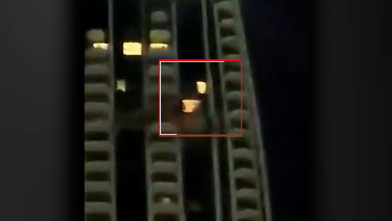 Iranian Drone Hits Residential Building In Dubai's Creek Harbour Area