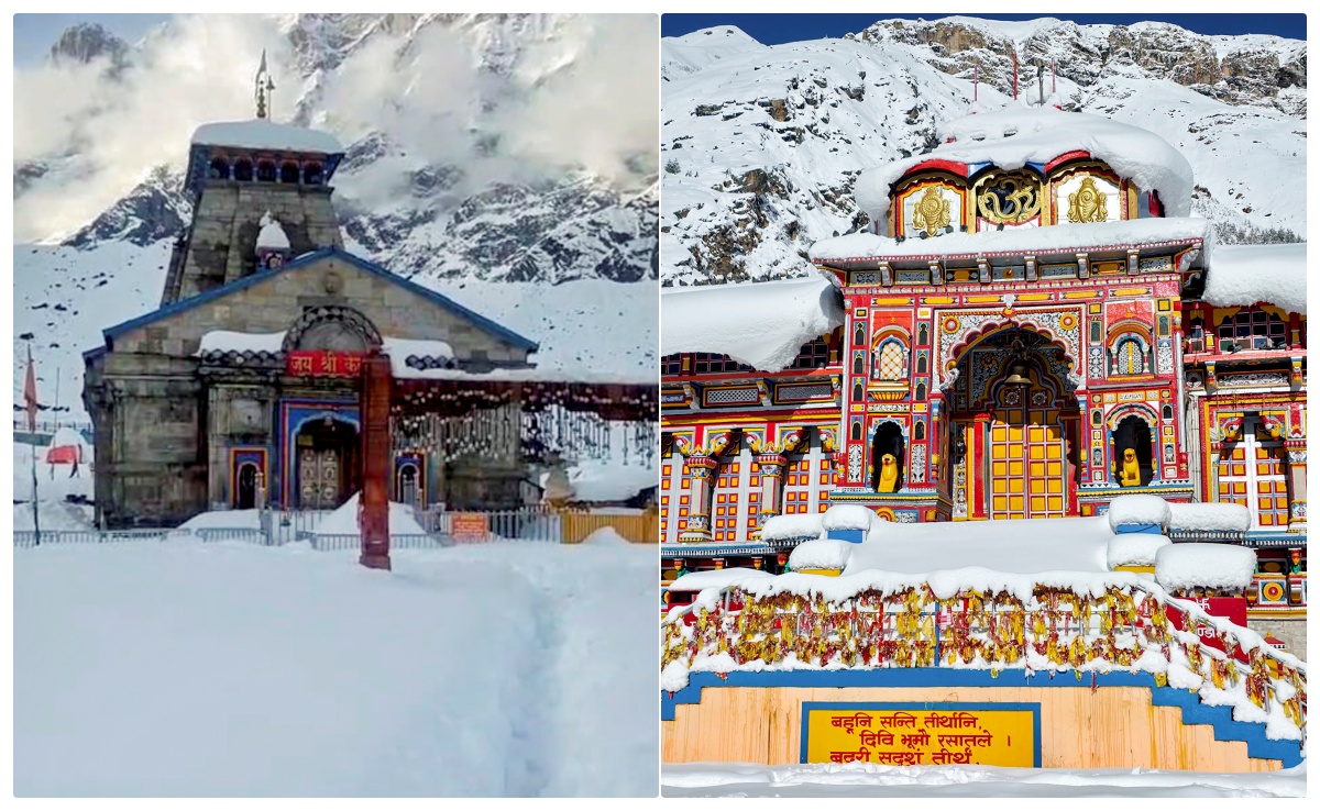 चार धाम यात्रा से पहले बर्फबारी से मुसीबत! बद्रीनाथ-केदारनाथ में काम रुका, होटल-रिजॉर्ट वाले भी परेशान