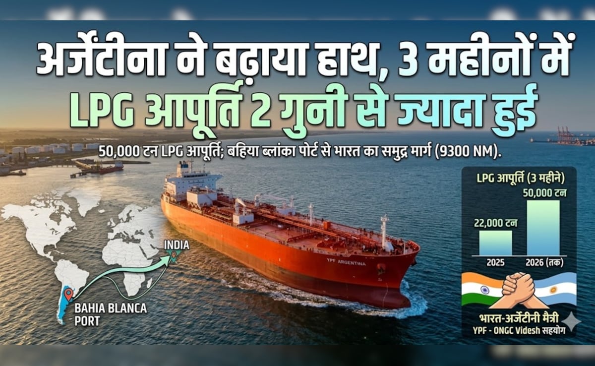 11000 टन LPG! जंग के बीच भारत के इस दोस्‍त ने भेजा LPG से भरा जहाज, आपूर्ति दाेगुनी हुई
