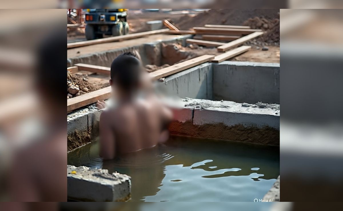 मुंबई में कंस्ट्रक्शन साइट पर बड़ा हादसा, खेलते समय पानी से भरे गड्ढे में गिरा बच्चा, मौत