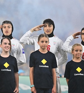 After Mute National Anthem, Iran Football Teams Military Salute Amid US-Israel Strikes