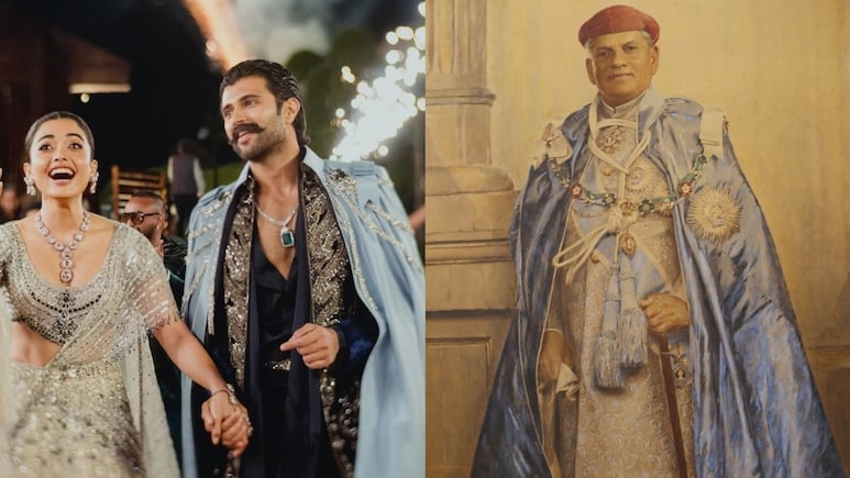Baroda Royal Says Vijay Deverakonda's Sangeet Look Same As Sayajirao Gaekwad's 1919 Style