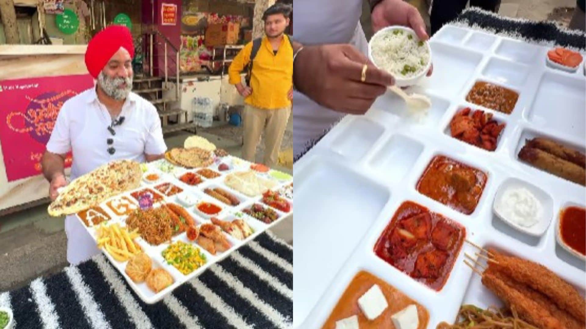 Viral Video: Delhi Restaurant Debuts Massive Dhurandhar 2 Thali With 26 Dishes