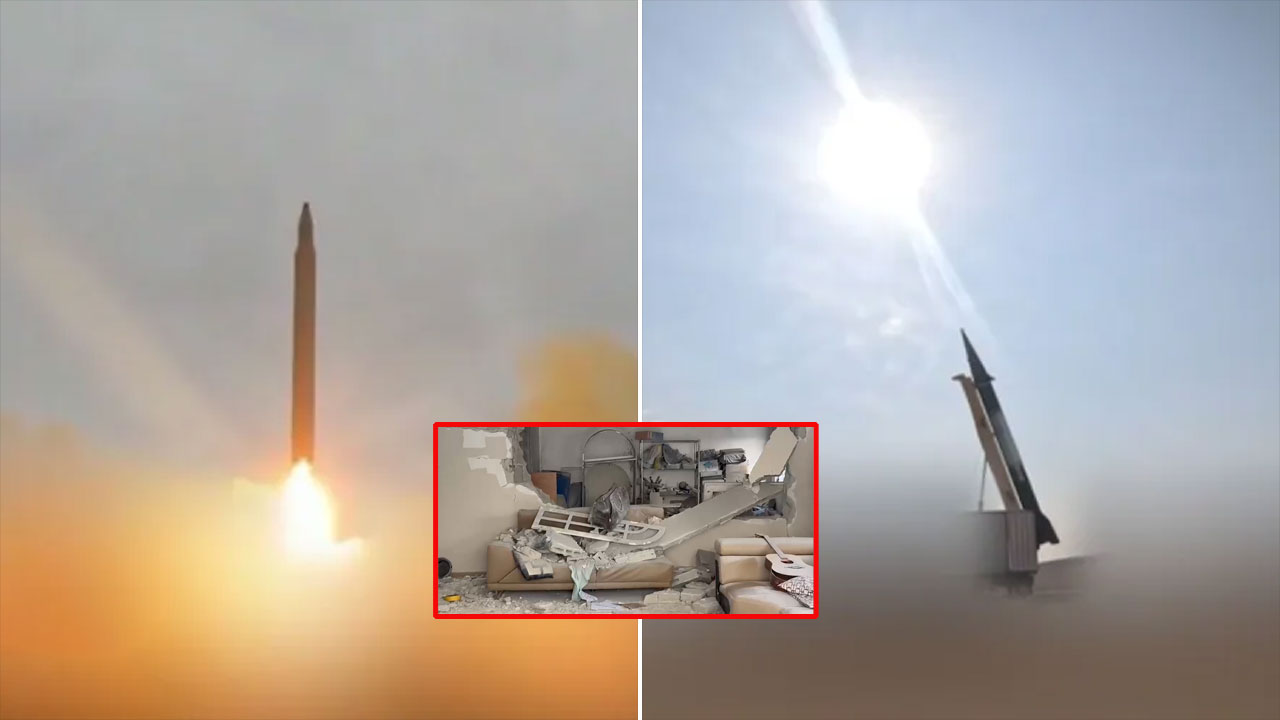 Massive Damage In Tel Aviv After Iranian Missile Debris Lands On Homes