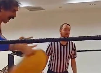 Italian Wrestler Shows Off Unique Pizza-Slinging Move In Viral Video, Internet Reacts