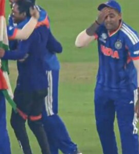 Suryakumar Yadavs Emotional Gesture After Winning T20 World Cup Title Goes Viral - Watch