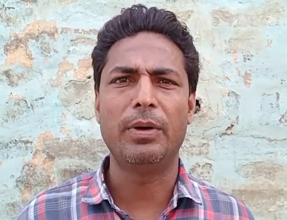 याचिकाकर्ता मुनाजिर खान.