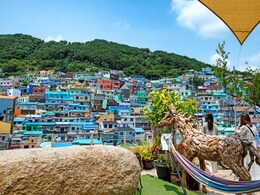 Why This Hillside Village In South Korea Is Painted In Pastel Colours