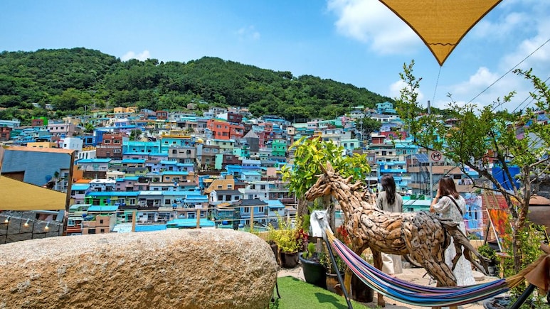 Why This Hillside Village In South Korea Is Painted In Pastel Colours