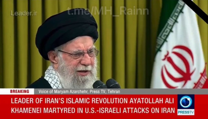 खामेनेई की मौत की खबर देते समय फफक-फफककर रो पड़ीं टीवी एंकर, ईरान में 40 दिन का राष्&zwj;ट्रीय शोक