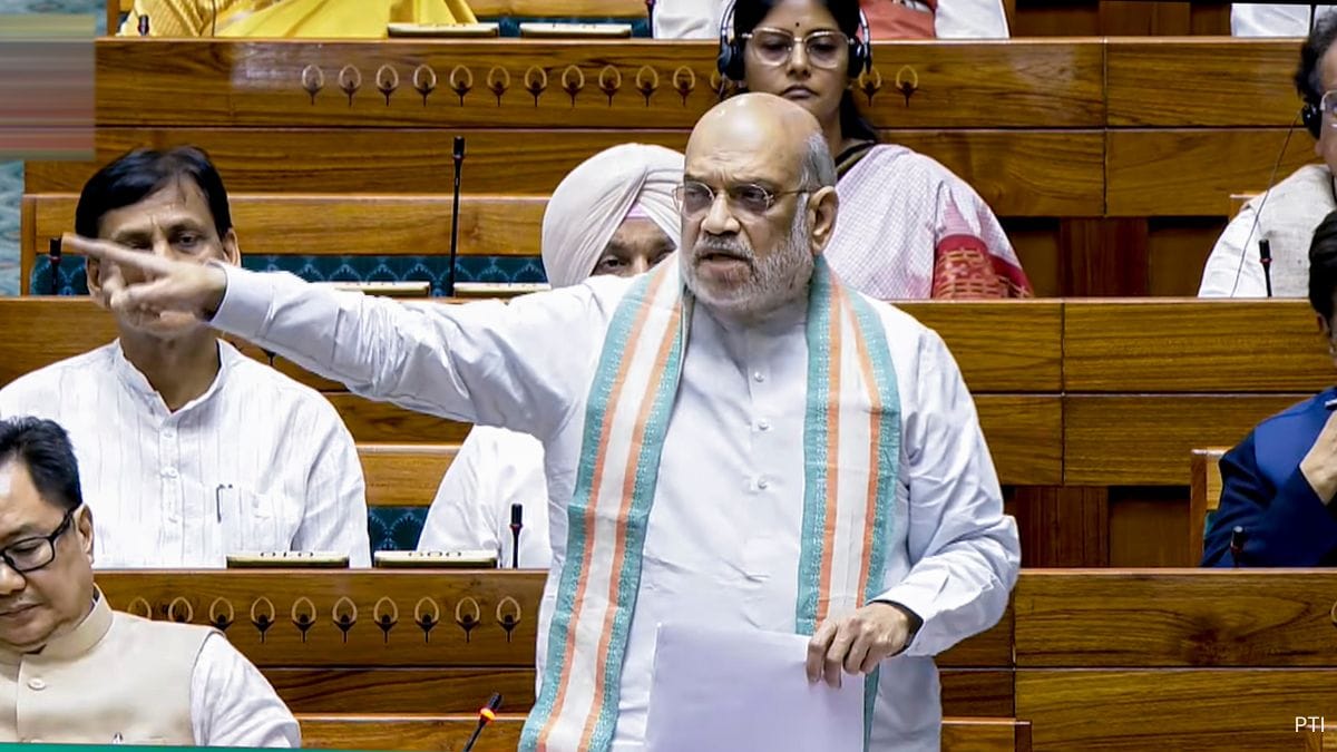 'India Is Free Of Naxal Violence': Amit Shah's Big Declaration In Parliament