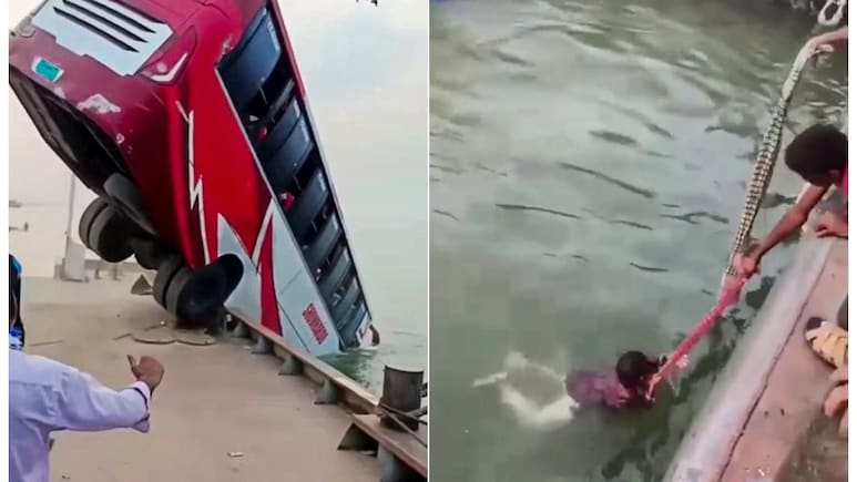 बांग्लादेश में बड़ा हादसा, गहरी नदी में गिरी 40 यात्रियों से भरी बस, 23 की मौत, कई लापता
