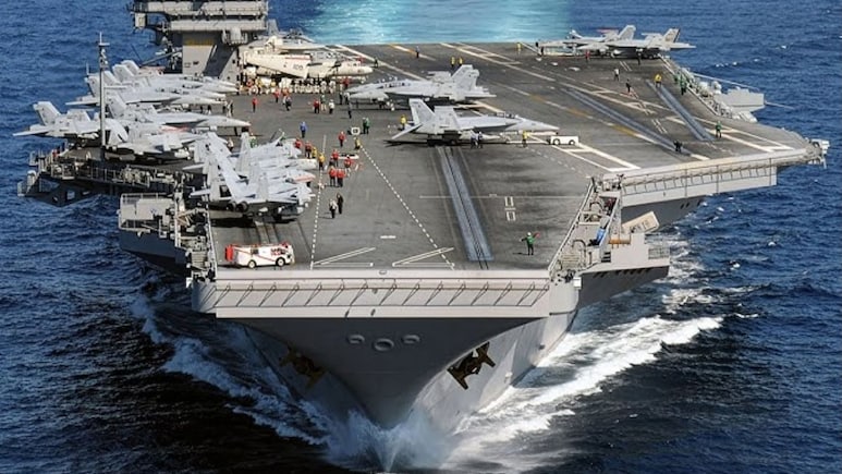 ईरान पर &lsquo;निर्णायक रात&rsquo; की आहट? अमेरिका ने भेजा तीसरा एयरक्राफ्ट कैरियर, इजरायल के बड़े हमले शुरू