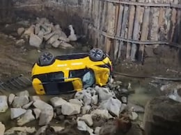 Woman Test Driving Tata Sierra Plunges Into Construction Pit - Did 5 Star Safety Help?