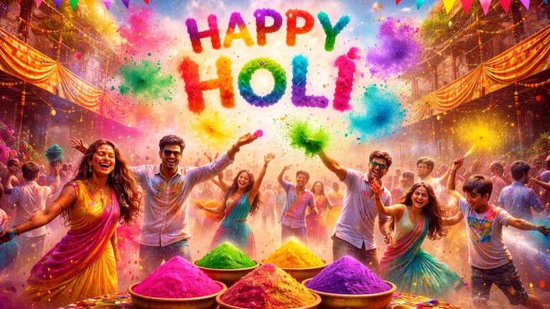 Happy Holi 2026 Wishes: 'ठंडाई की मिठास, रंगो की बहार' इन शानदार संदेशों से दें दोस्तों और करीबियों को होली की शुभकामनाएं