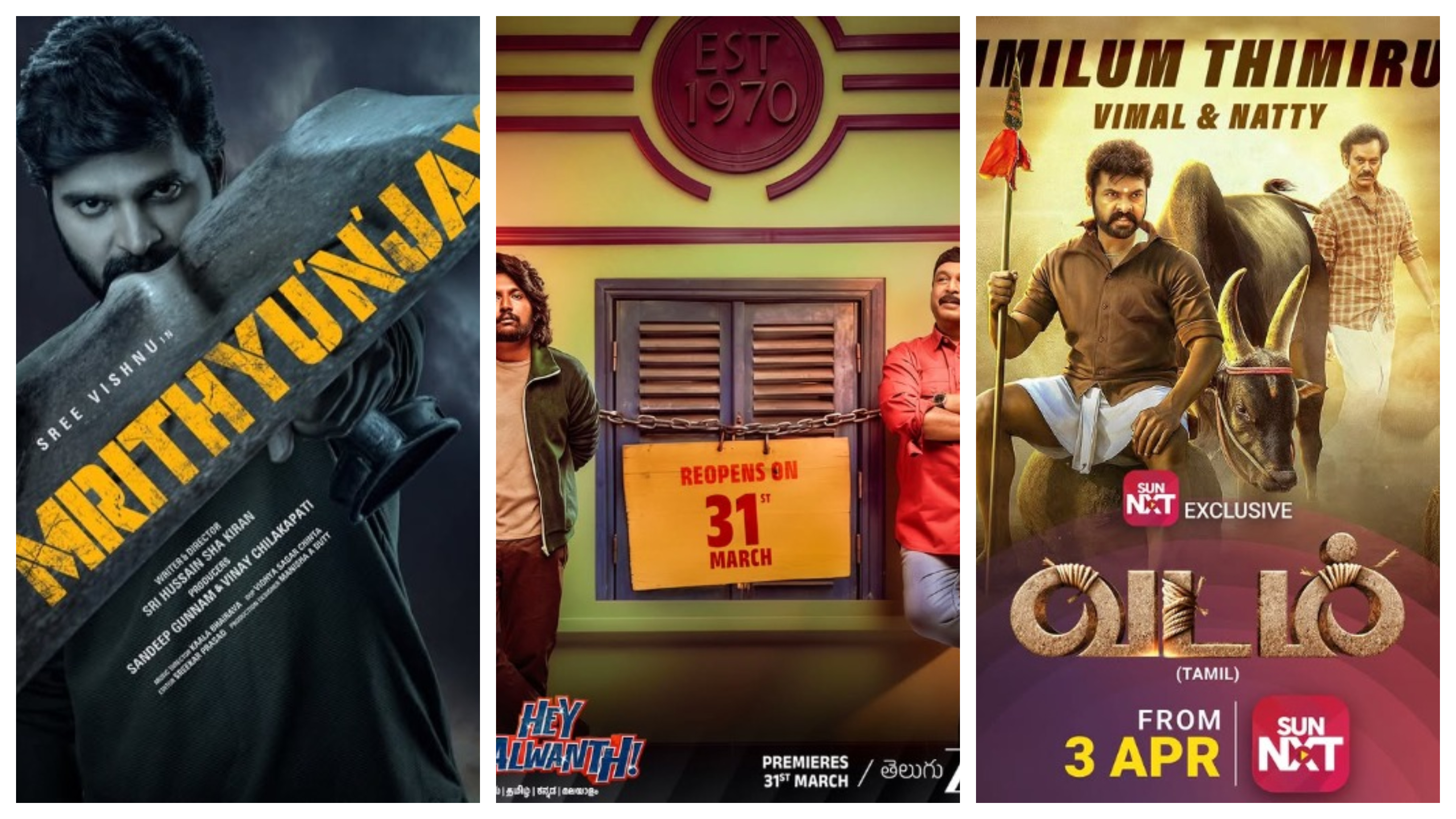 Malayalam, Tamil, Telugu OTT Releases This Week: Mrithyunjay To Hey Balwanth &mdash; Movies, Series To Watch