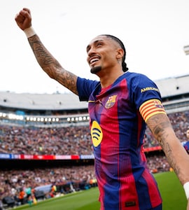 Raphinha Hits Treble As La Liga Leaders Barcelona Thrash Sevilla