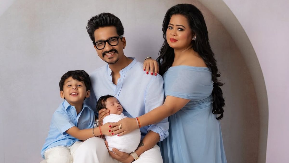 Bharti Singh And Haarsh Limbachiyaa Reveal Second Child Yashveer's Face In Viral Post