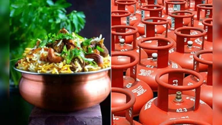 बस एक LPG सिलिंडर दो और महीने भर फ्री बिरयानी खाओ, इस रेस्टोरेंट का अनोखा ऑफर म&zwj;िनटों में हो गया वायरल