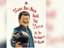 Delhi Police Uses Dhurandhar 2's Viral Rakesh Bedi Meme To Promote Road Safety