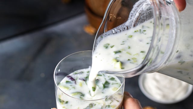 Acidic build-up in the stomach can be countered with a special drink