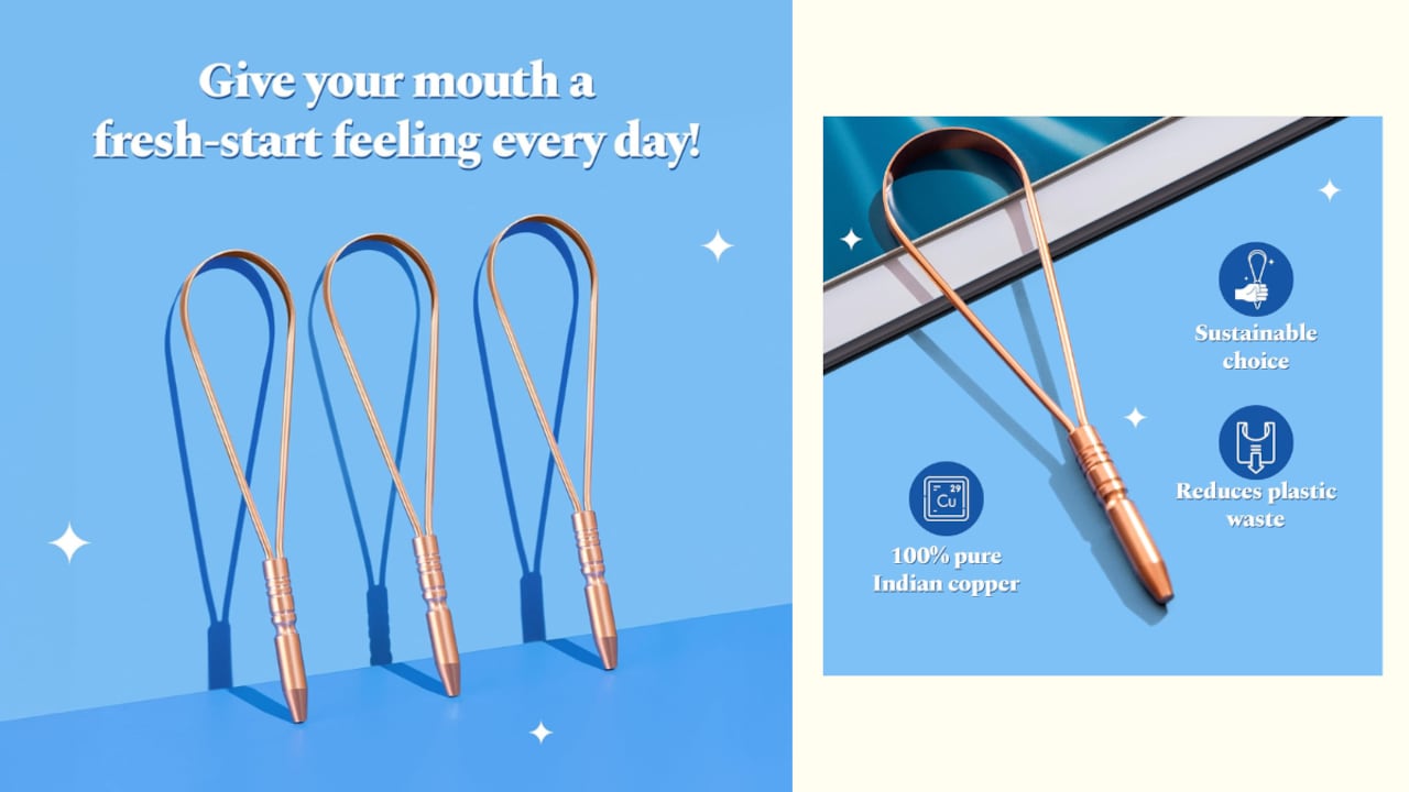 Say goodbye to dental plaque with these tongue cleaners; Photo Credit: Pexels