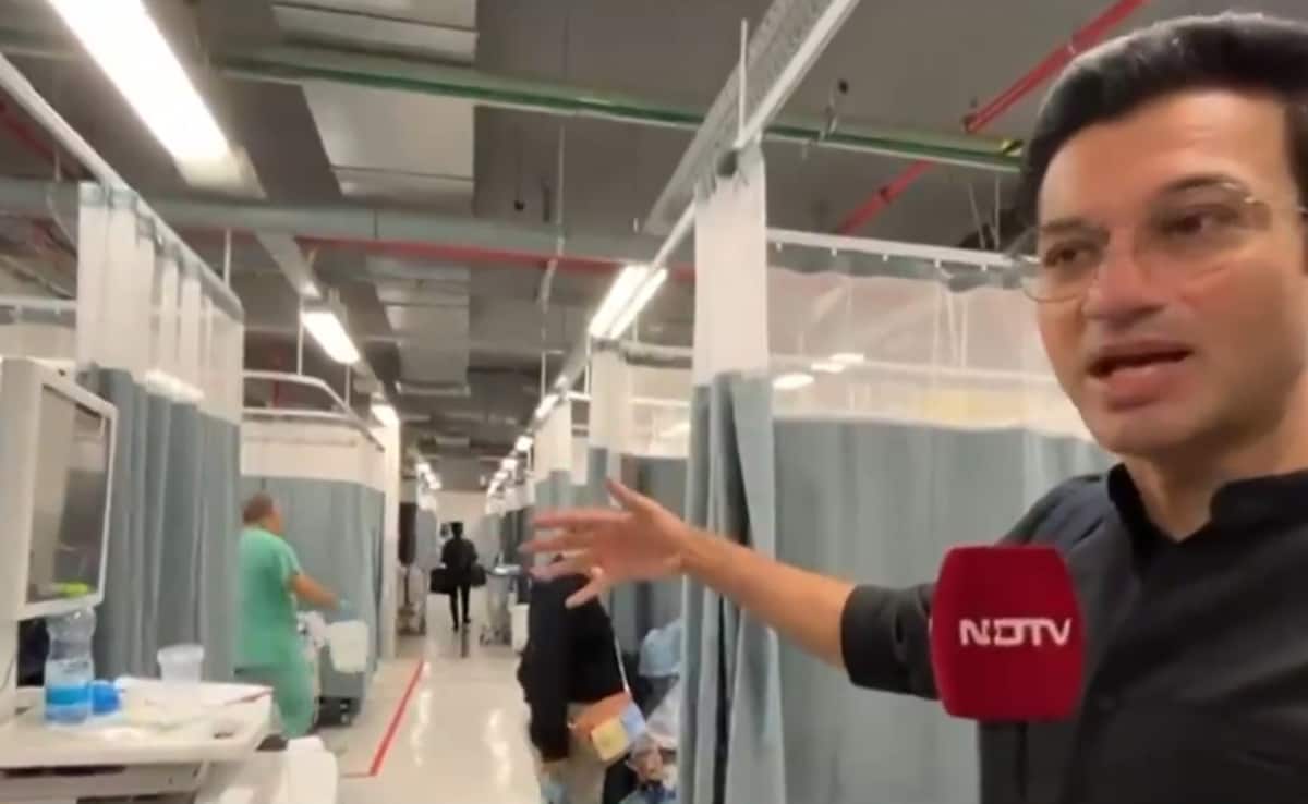 Beds In Parking Lot: Inside Israel's Hospital Built For Missile Threats