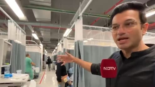 Beds In Parking Lot: Inside Israel's Hospital Built For Missile Threats