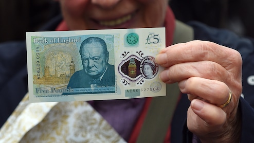 Winston Churchill To Be Removed From UK Banknotes In Cash Redesign
