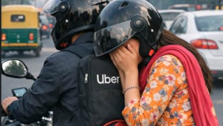 उबर ड्राइवर बिना वजह ब्रेक लगाकर गलत तरीके से छू रहा था, दिल्ली में दिनदहाड़े छेड़छाड़ की घटना